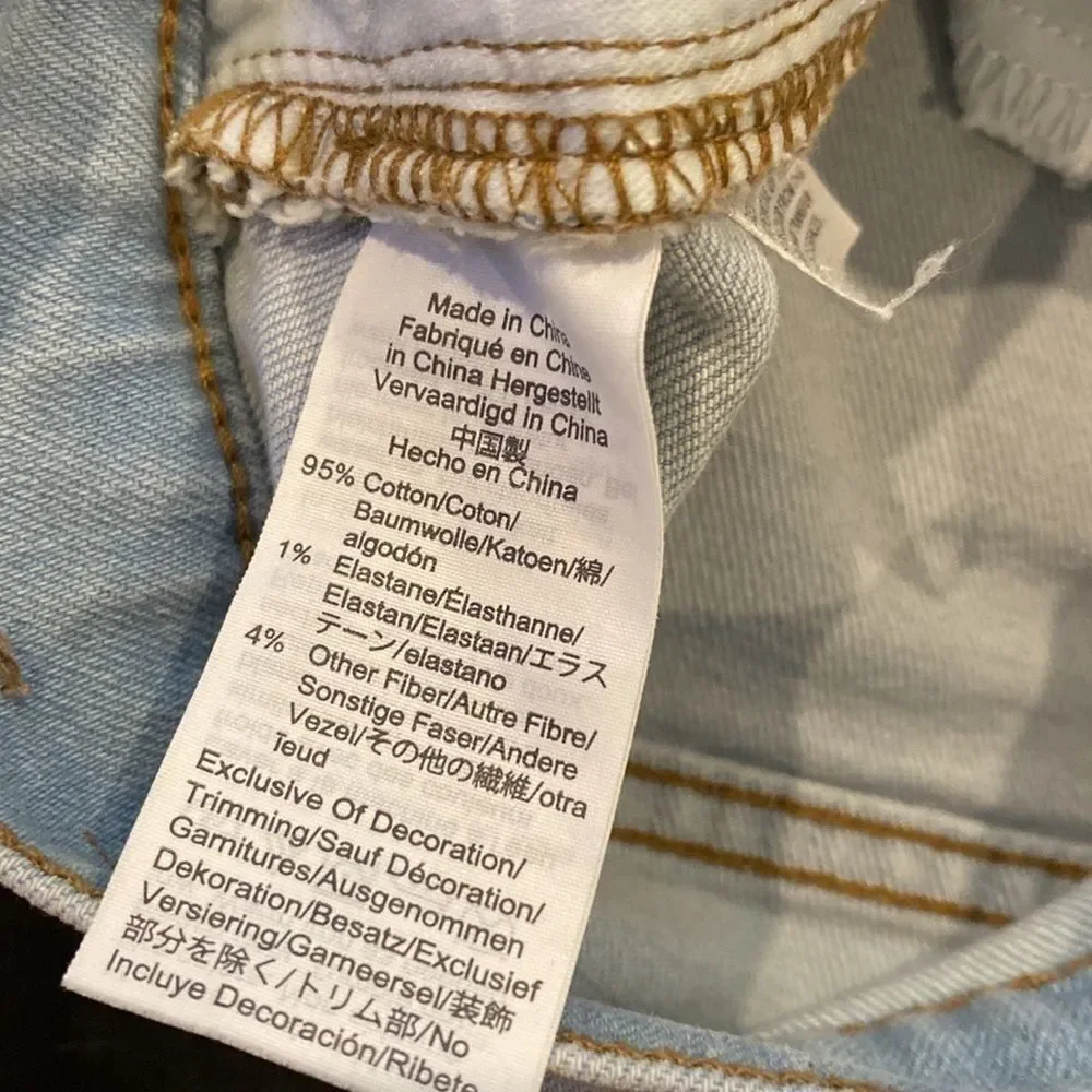Madewell High Rise Denim Jorts Distressed Denim Jean Shorts‌‌‌‌‌‌‌‌‌‌‌‌‌‌‌‌‌‌